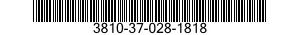 3810-37-028-1818  3810370281818 370281818