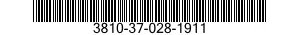 3810-37-028-1911  3810370281911 370281911
