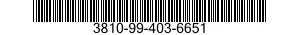 3810-99-403-6651  3810994036651 994036651