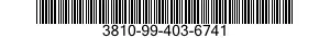 3810-99-403-6741  3810994036741 994036741