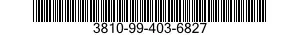 3810-99-403-6827  3810994036827 994036827