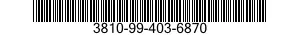 3810-99-403-6870  3810994036870 994036870