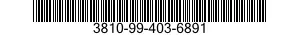 3810-99-403-6891  3810994036891 994036891
