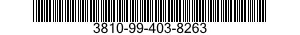 3810-99-403-8263  3810994038263 994038263