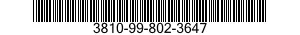 3810-99-802-3647  3810998023647 998023647