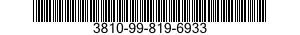 3810-99-819-6933  3810998196933 998196933