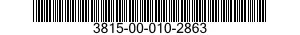 3815-00-010-2863 SHANK-TOOTH,SURFACE RIPPING 3815000102863 000102863