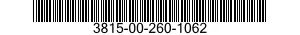 3815-00-260-1062  3815002601062 002601062