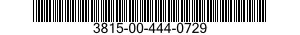 3815-00-444-0729  3815004440729 004440729