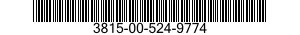 3815-00-524-9774  3815005249774 005249774