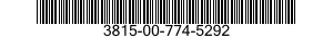 3815-00-774-5292  3815007745292 007745292
