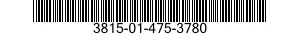 3815-01-475-3780 TOOTH,SURFACE RIPPING 3815014753780 014753780