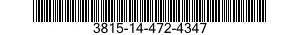 3815-14-472-4347 FAIRLEAD,ROLLER 3815144724347 144724347