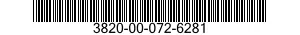 3820-00-072-6281  3820000726281 000726281