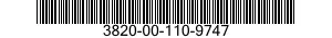 3820-00-110-9747  3820001109747 001109747