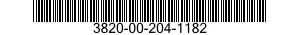 3820-00-204-1182  3820002041182 002041182