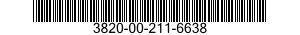 3820-00-211-6638  3820002116638 002116638