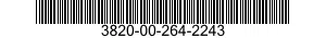 3820-00-264-2243  3820002642243 002642243