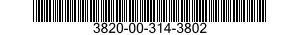3820-00-314-3802  3820003143802 003143802