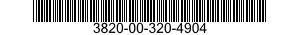 3820-00-320-4904  3820003204904 003204904