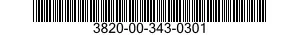 3820-00-343-0301  3820003430301 003430301