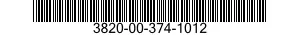 3820-00-374-1012  3820003741012 003741012