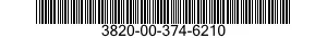 3820-00-374-6210  3820003746210 003746210