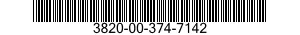 3820-00-374-7142  3820003747142 003747142