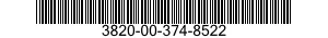 3820-00-374-8522  3820003748522 003748522