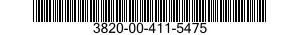 3820-00-411-5475  3820004115475 004115475