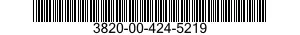 3820-00-424-5219  3820004245219 004245219