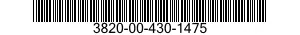 3820-00-430-1475  3820004301475 004301475