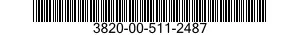 3820-00-511-2487  3820005112487 005112487