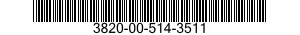 3820-00-514-3511  3820005143511 005143511