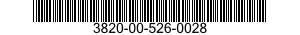 3820-00-526-0028  3820005260028 005260028
