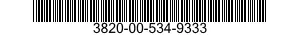 3820-00-534-9333  3820005349333 005349333