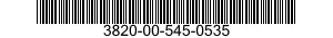 3820-00-545-0535  3820005450535 005450535