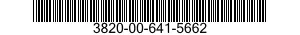 3820-00-641-5662  3820006415662 006415662