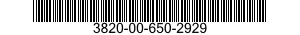 3820-00-650-2929  3820006502929 006502929