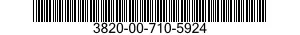 3820-00-710-5924  3820007105924 007105924