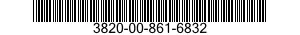 3820-00-861-6832  3820008616832 008616832