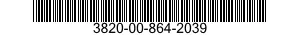 3820-00-864-2039  3820008642039 008642039