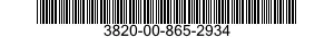 3820-00-865-2934  3820008652934 008652934