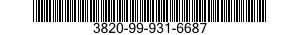 3820-99-931-6687  3820999316687 999316687
