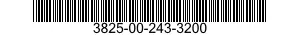 3825-00-243-3200  3825002433200 002433200