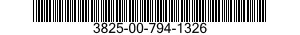 3825-00-794-1326  3825007941326 007941326