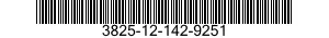 3825-12-142-9251  3825121429251 121429251