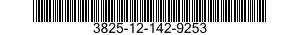 3825-12-142-9253  3825121429253 121429253