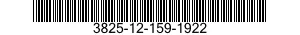 3825-12-159-1922  3825121591922 121591922