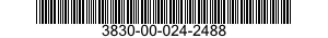 3830-00-024-2488 END BIT,MOLDBOARD 3830000242488 000242488